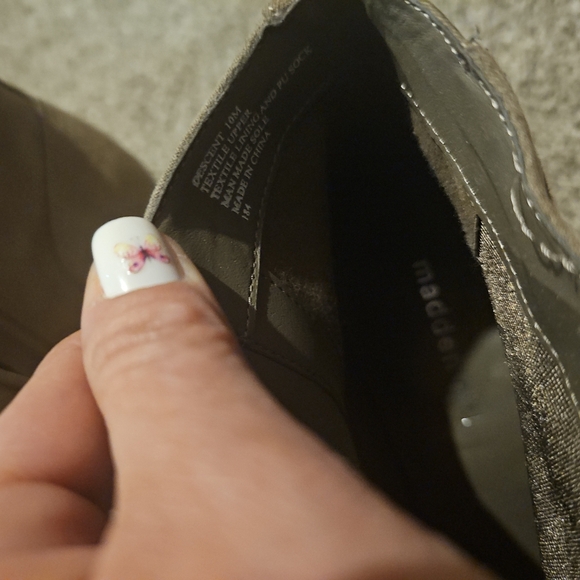 Fringe Ankle Boots - Tan - Picture 5 of 7